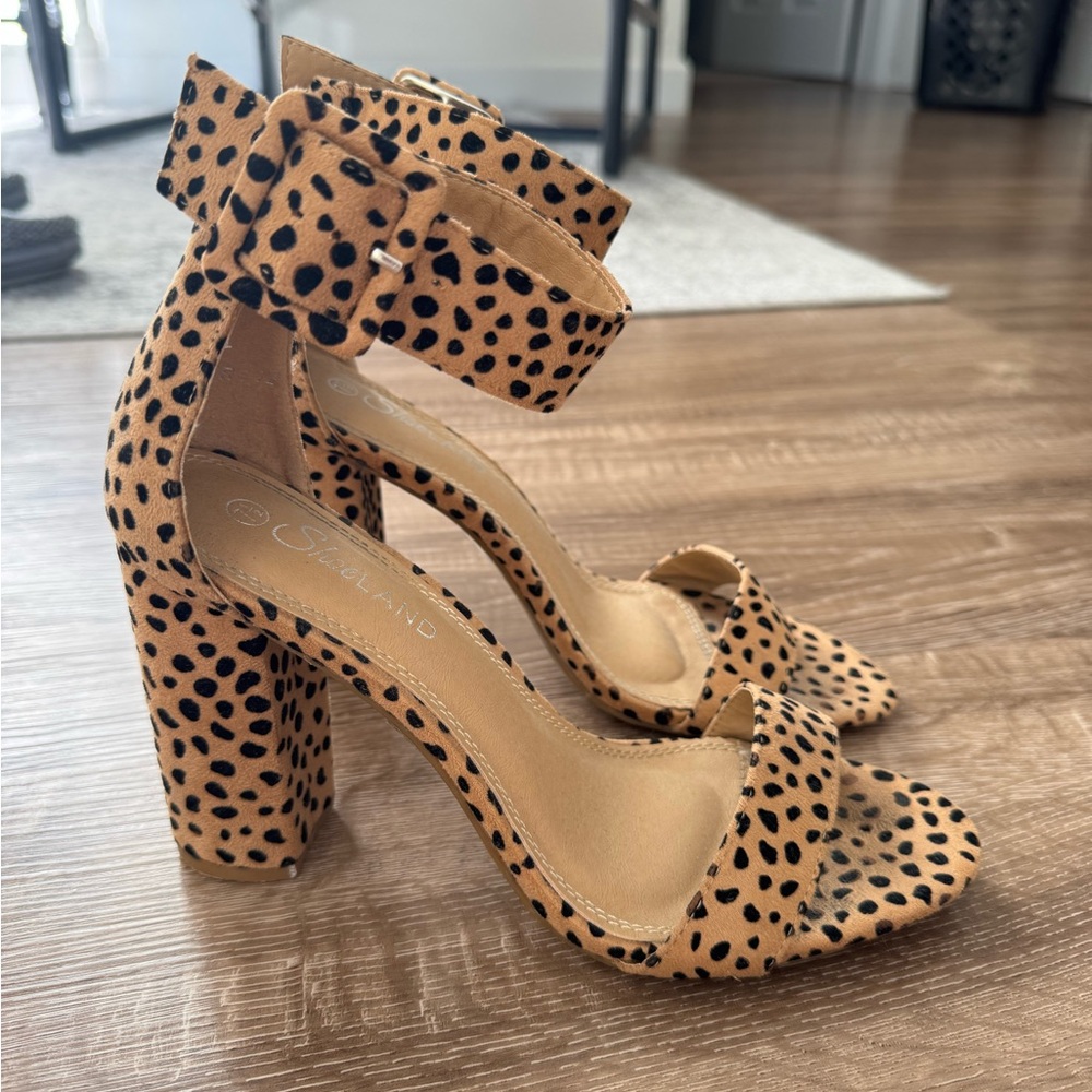 Cheetah heels